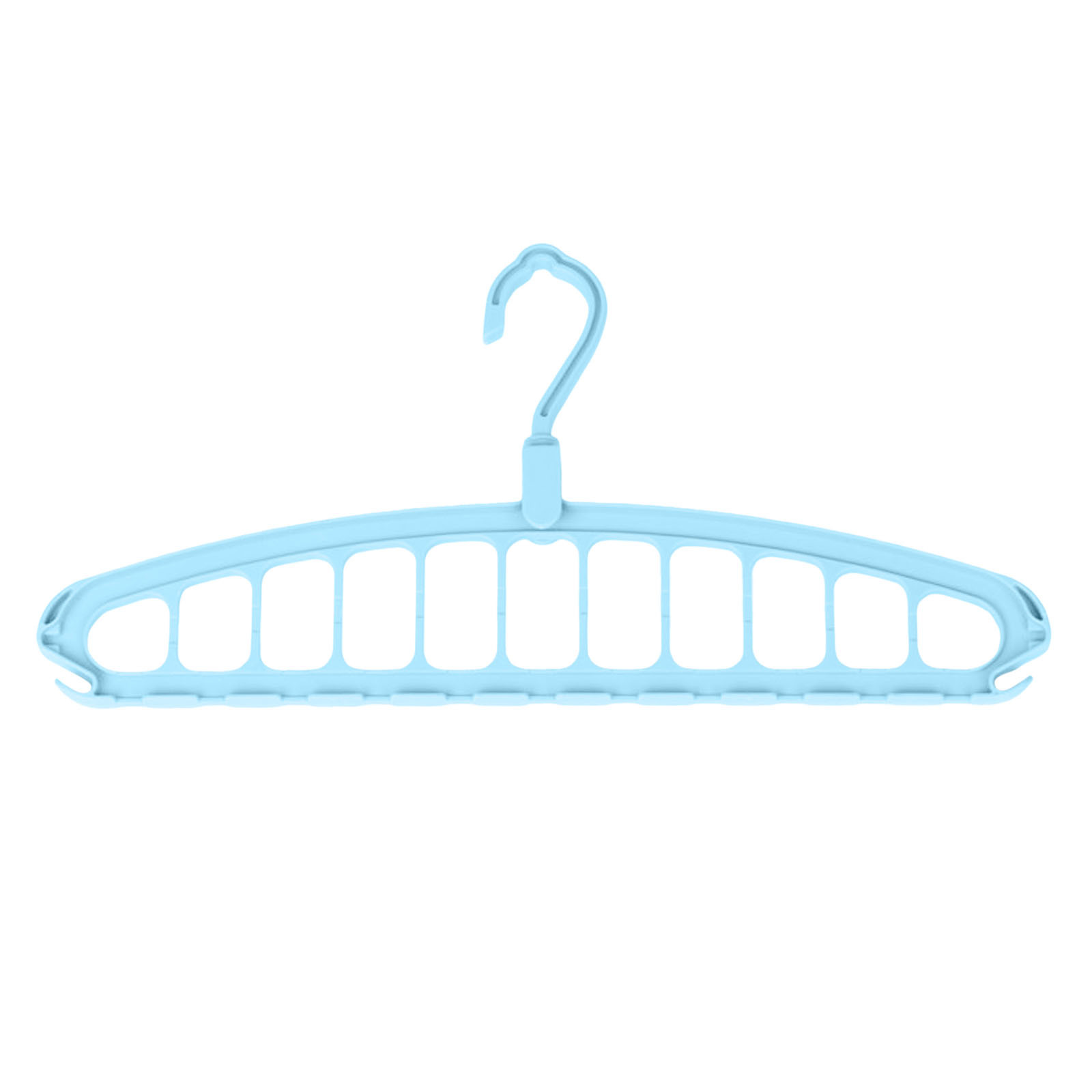 thumbnail image 2 of Percha plegable sin costuras Perchas multifuncionales con 11 agujeros para organizar ropa pesada en el armario Ahorro de espacio y colgar ropa Perfecto para el hogar, 2 of 2